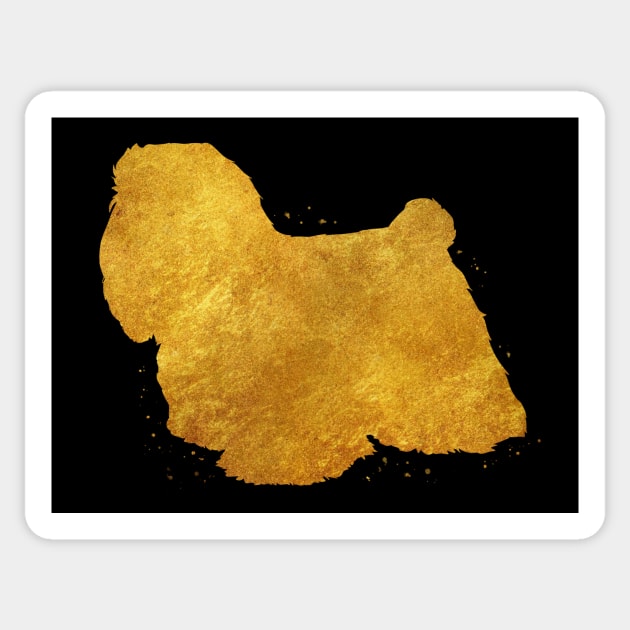 Maltese golden art Sticker by Yahya Art